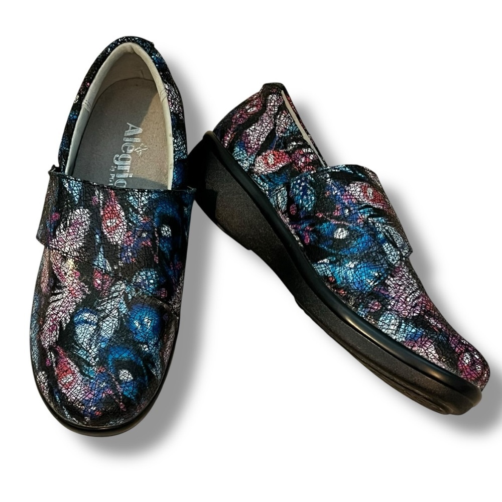 Alegria Lauryn Shoes Feather Weight Colorful Artsy Comfort Leather Boho EU 36
